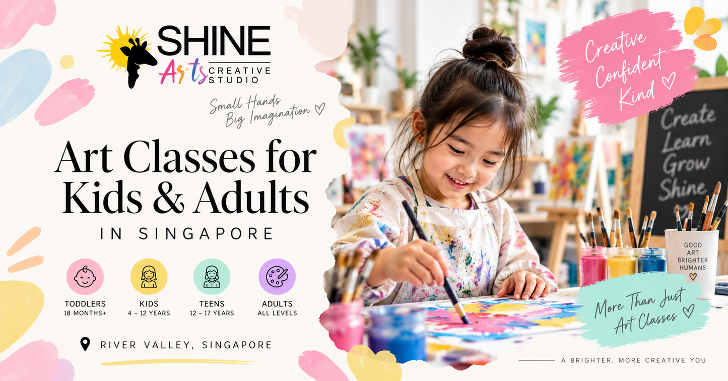 Trial Art Class | Shine Arts Singapore